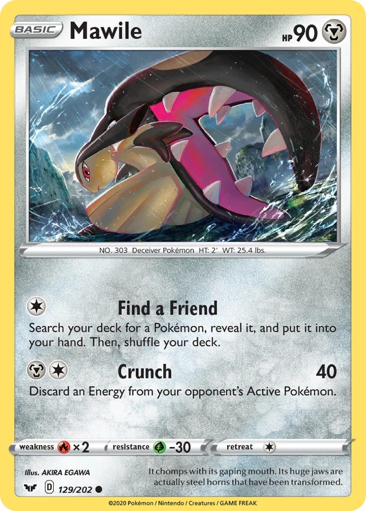 Mawile Pokemon card