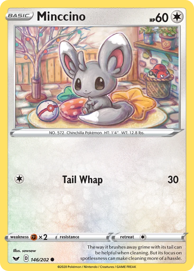 Minccino Pokemon card