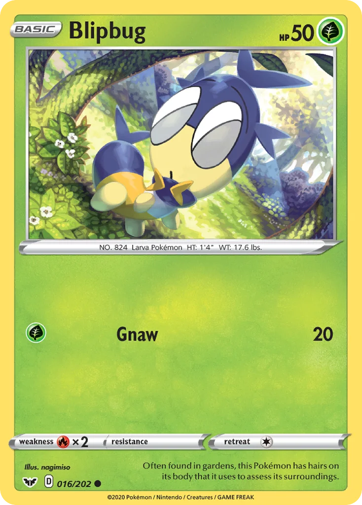 Blipbug Pokemon card