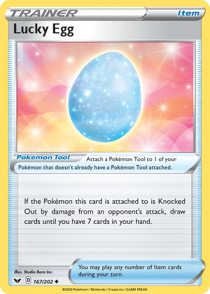 Lucky Egg Pokemon card