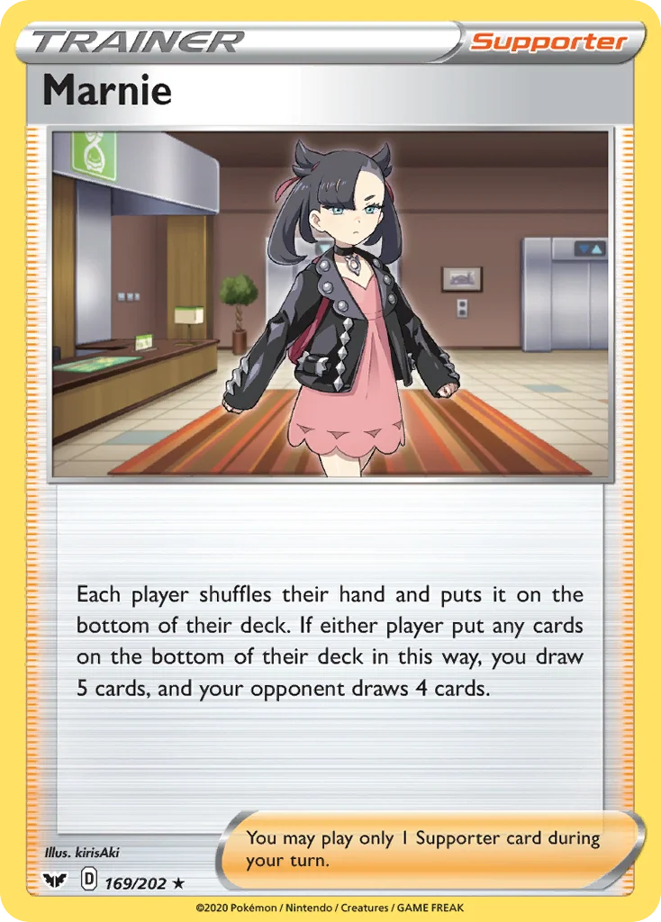 Marnie Pokemon card