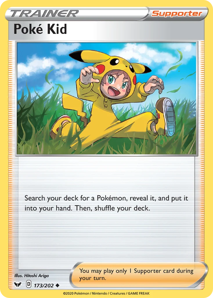 Poké Kid Pokemon card