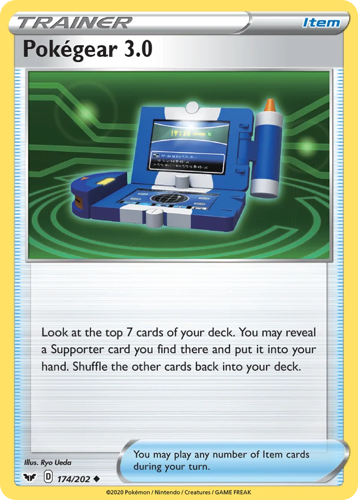 Pokégear 3.0 Pokemon card