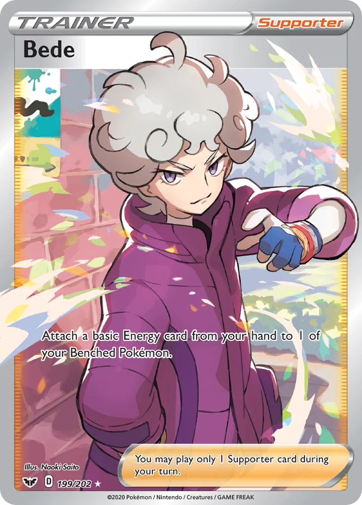 Bede Pokemon card