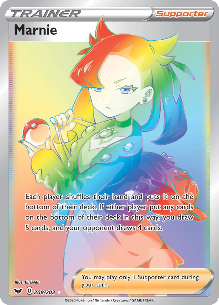 Marnie Pokemon card