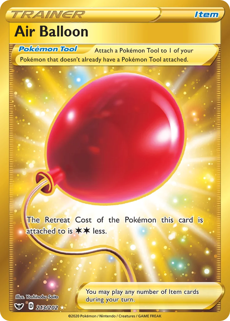 Air Balloon Pokemon card