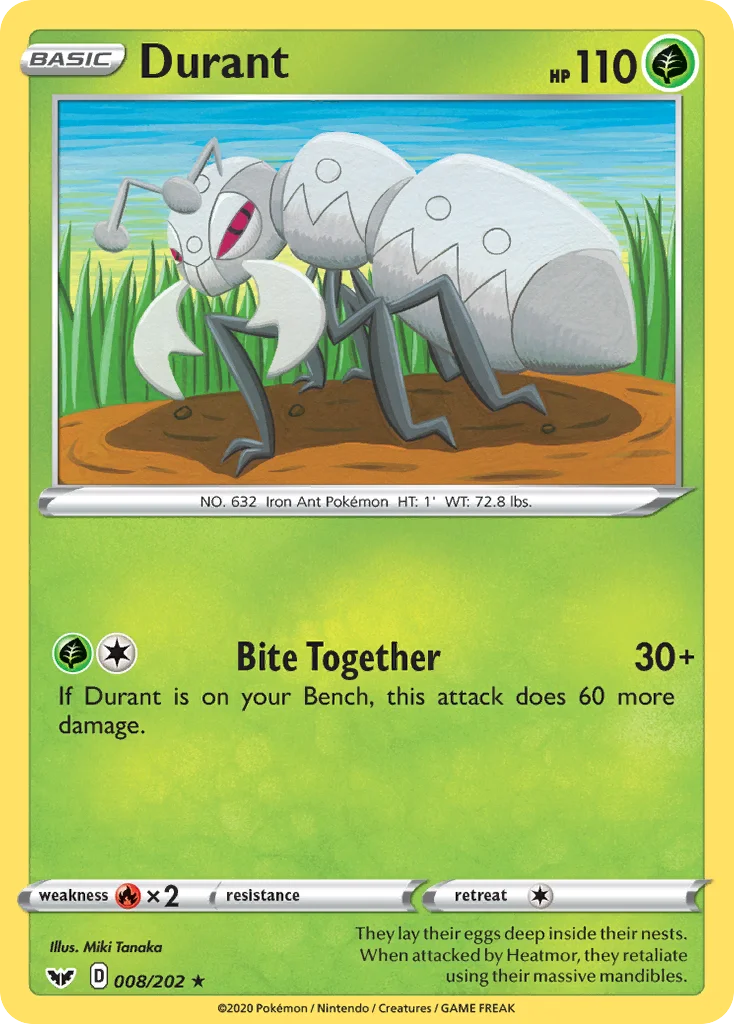 Durant Pokemon card