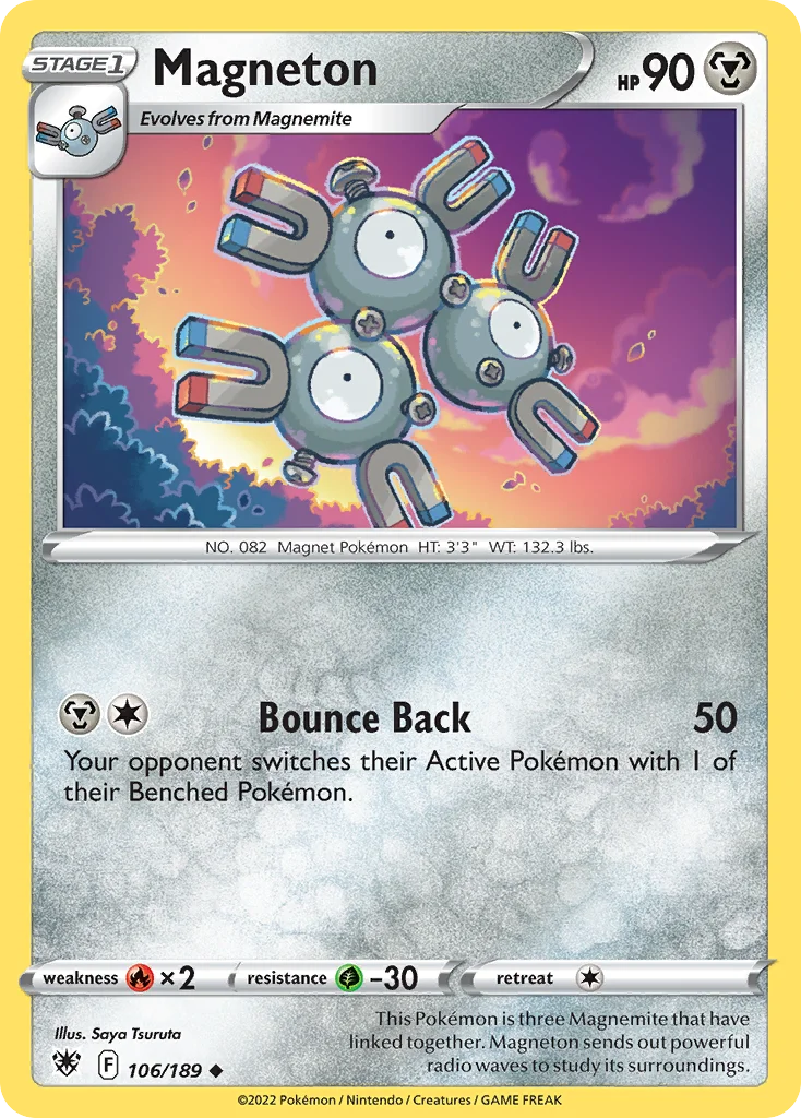 Magneton Pokemon card