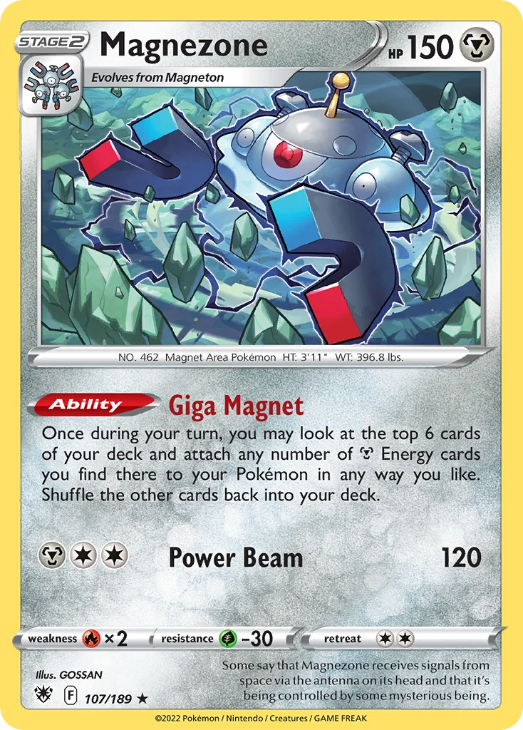 Magnezone Pokemon card