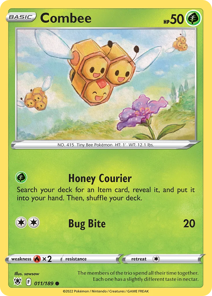 Combee Pokemon card