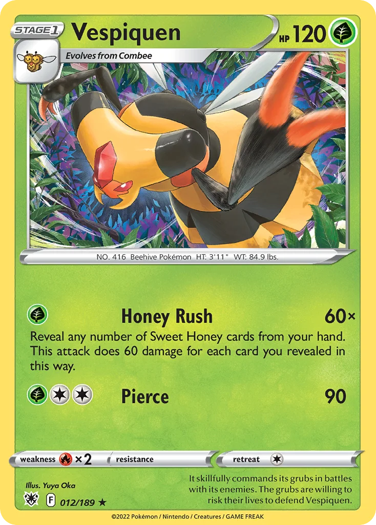 Vespiquen Pokemon card
