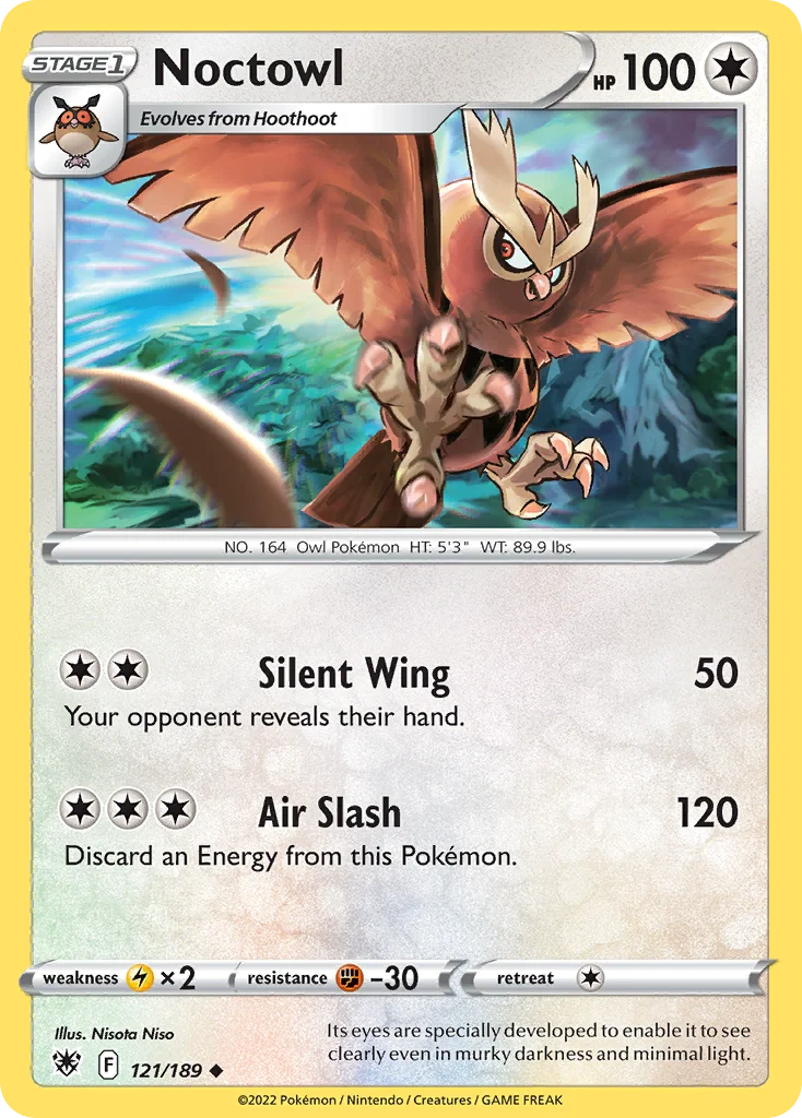 Noctowl Pokemon card