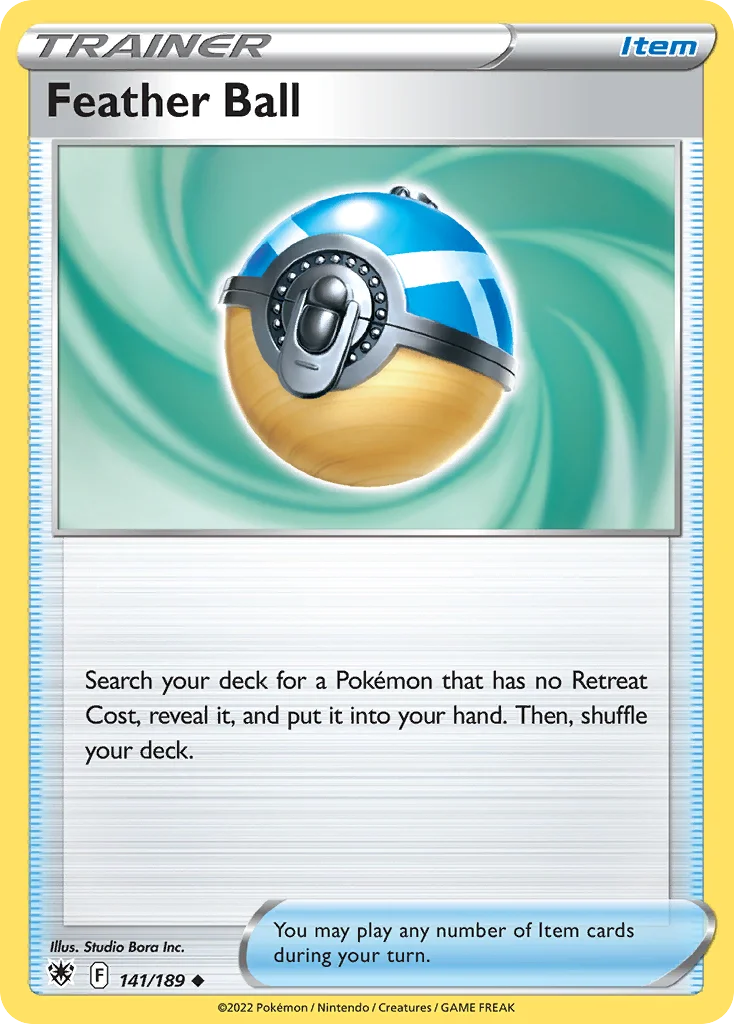 Feather Ball Pokemon card