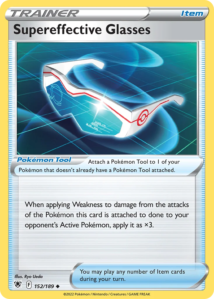 Supereffective Glasses Pokemon card