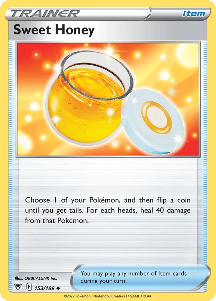 Sweet Honey Pokemon card