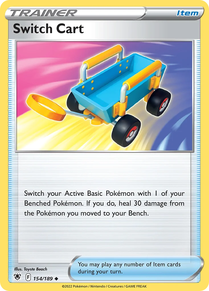 Switch Cart Pokemon card