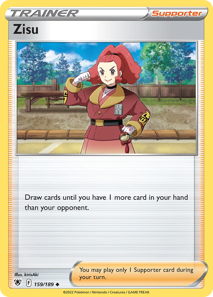 Zisu Pokemon card