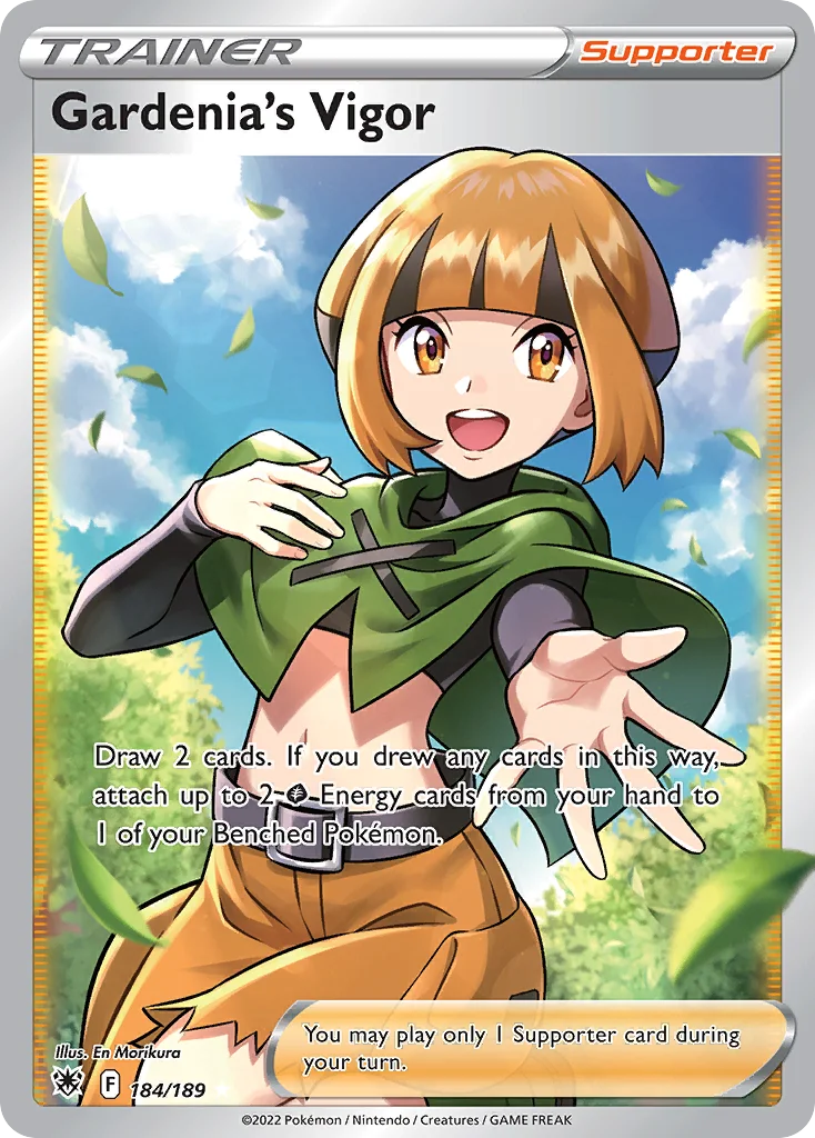 Gardenia's Vigor Pokemon card