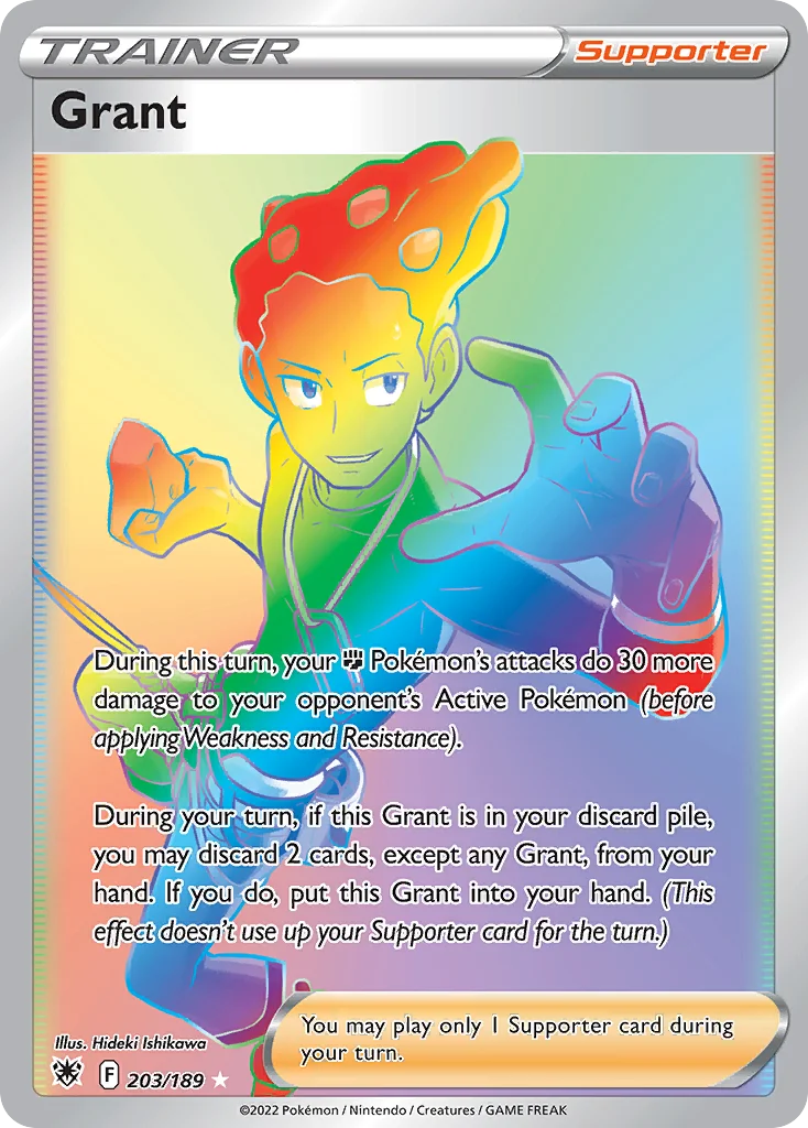 Grant Pokemon card