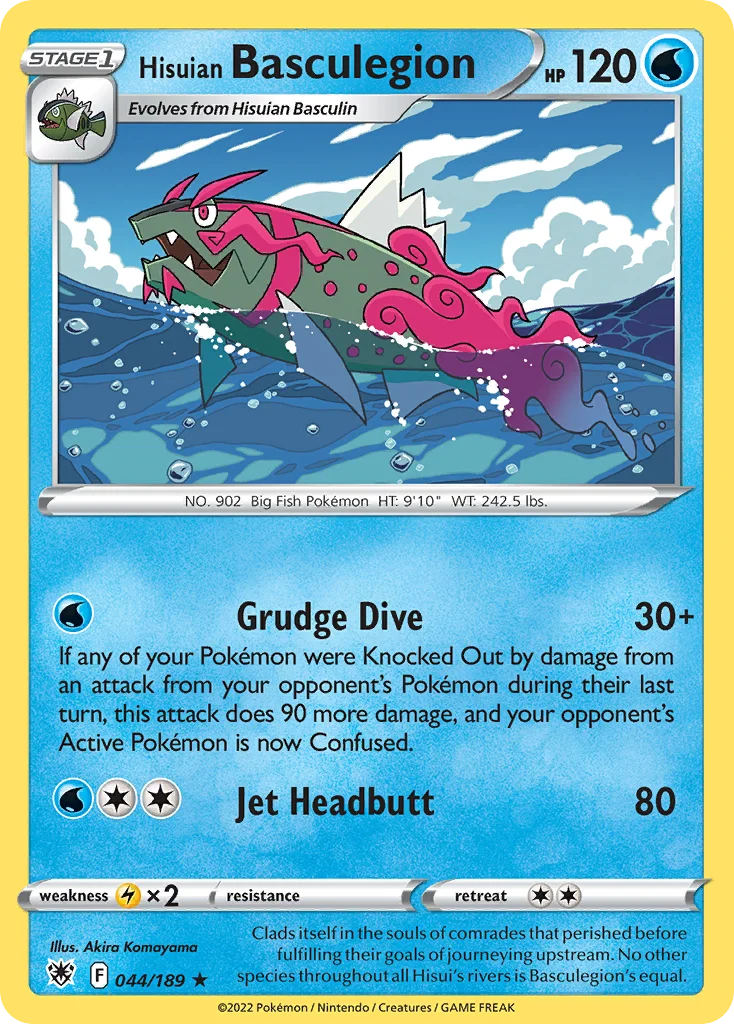 Hisuian Basculegion Pokemon card