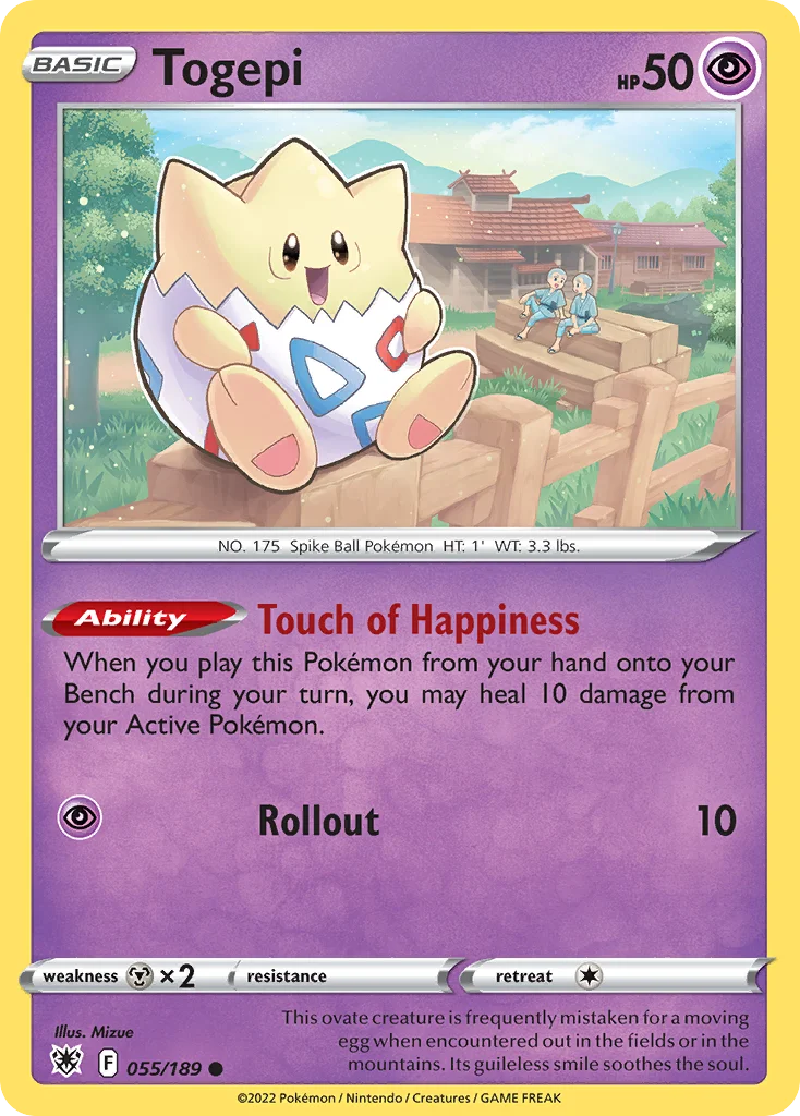 Togepi Pokemon card