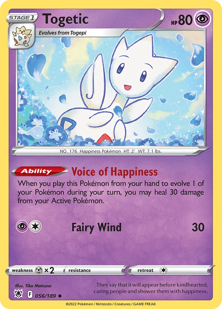 Togetic Pokemon card