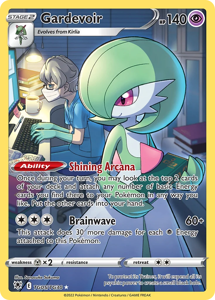 Gardevoir Pokemon card