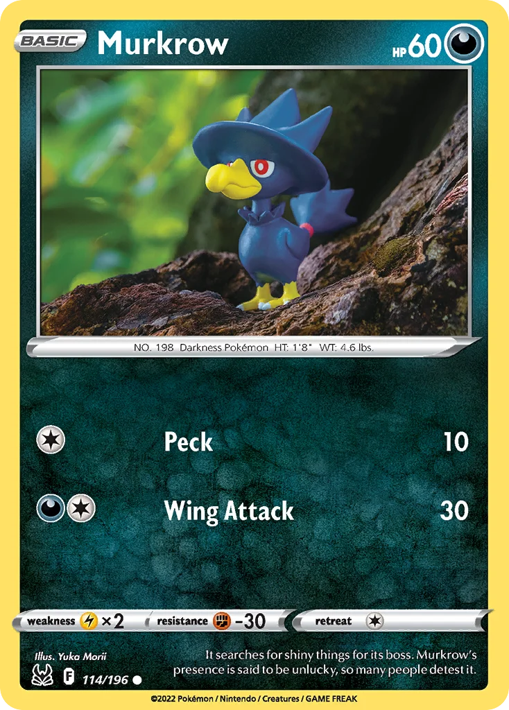 Murkrow Pokemon card