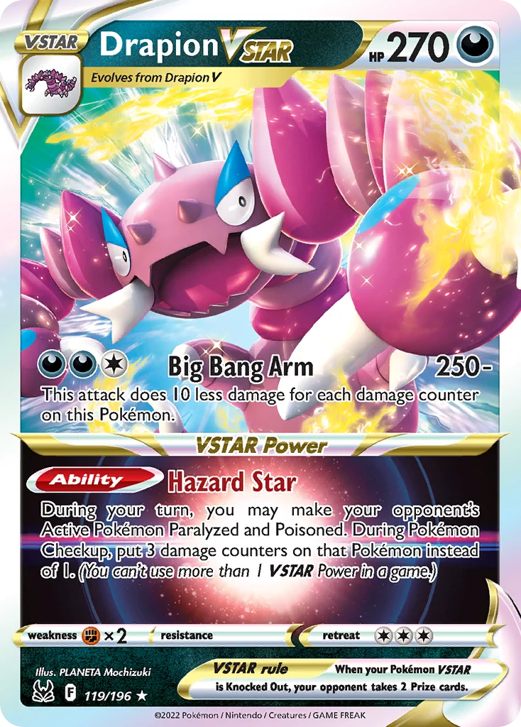 Drapion VSTAR Pokemon card