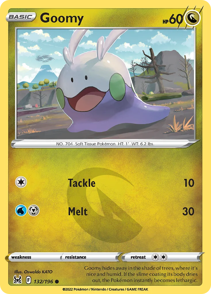 Goomy Pokemon card