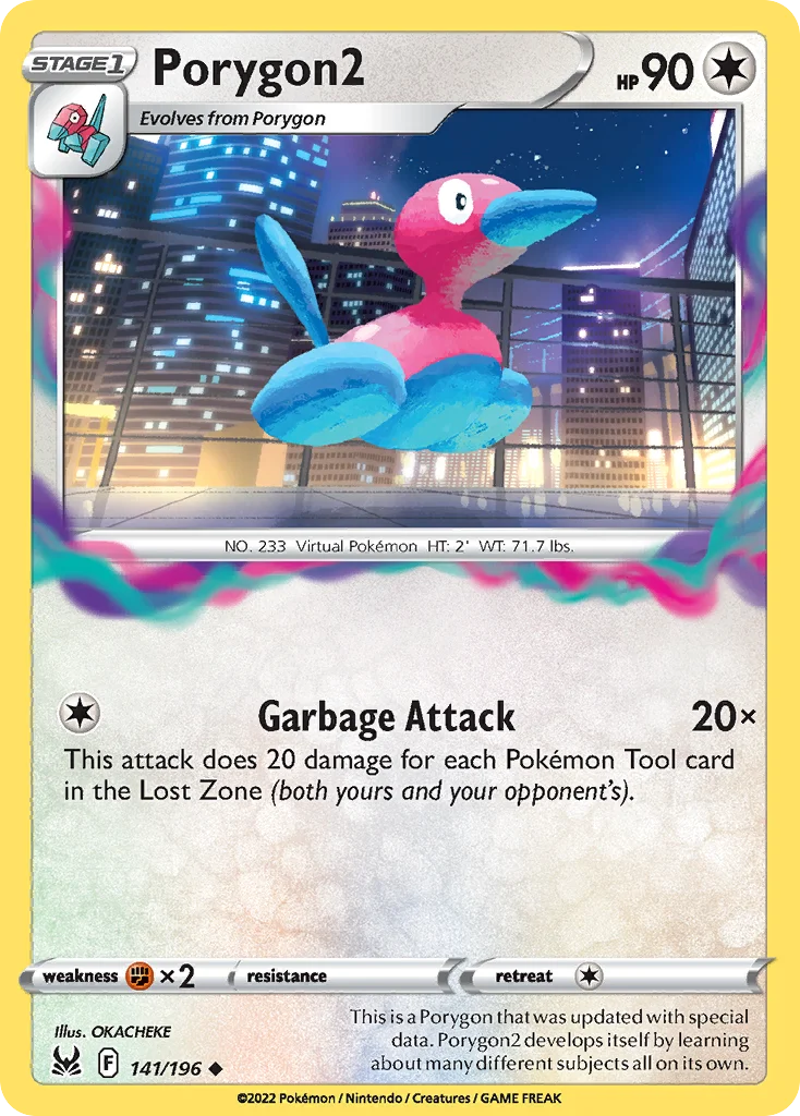 Porygon2 Pokemon card