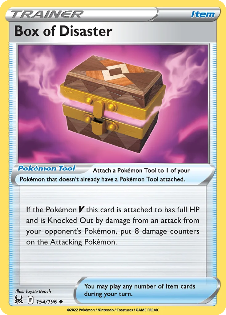 Box of Disaster Pokemon card