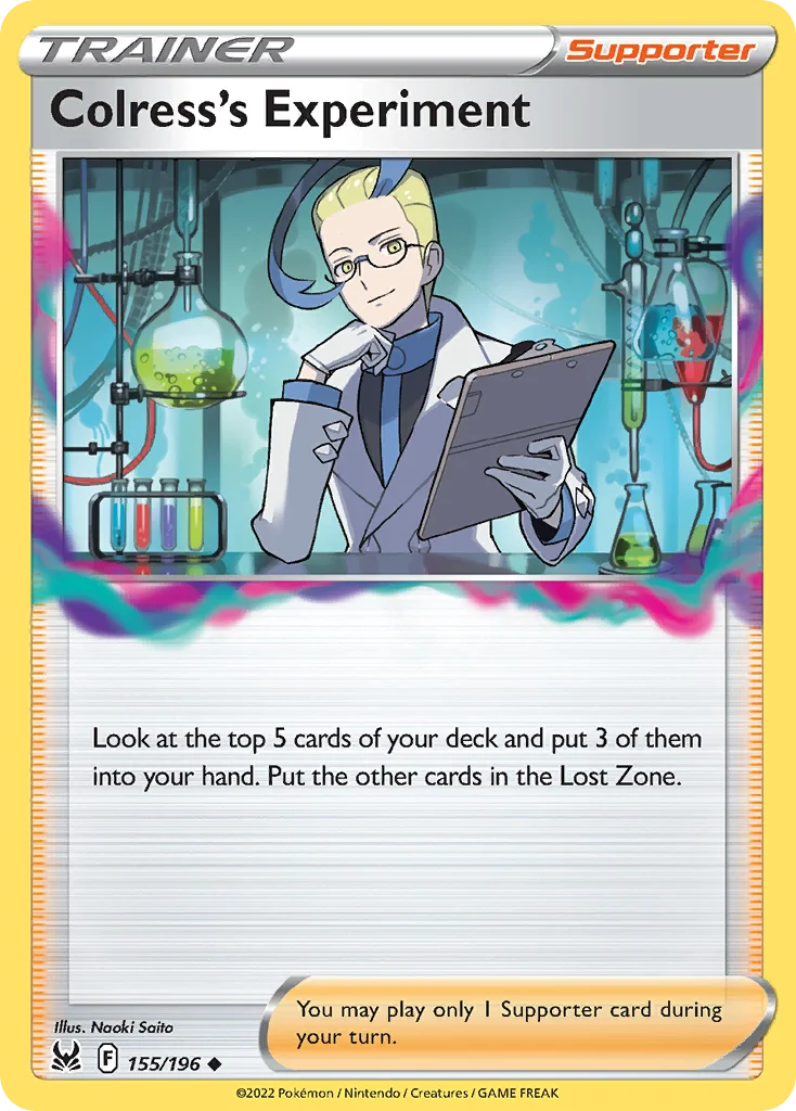 Colress's Experiment Pokemon card