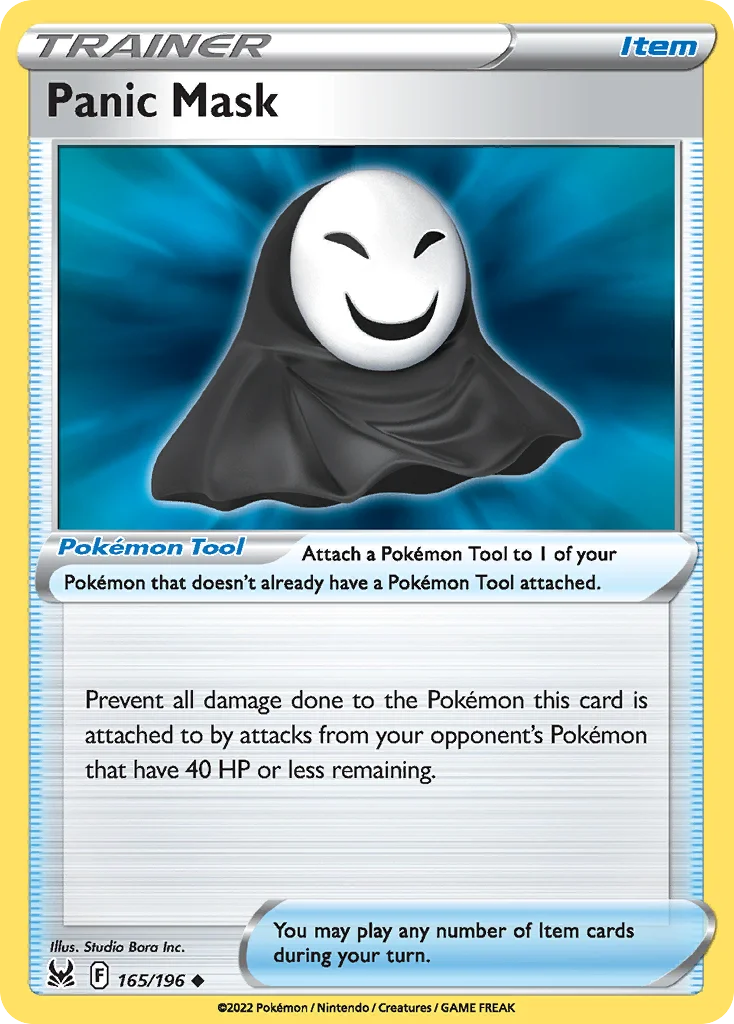 Panic Mask Pokemon card