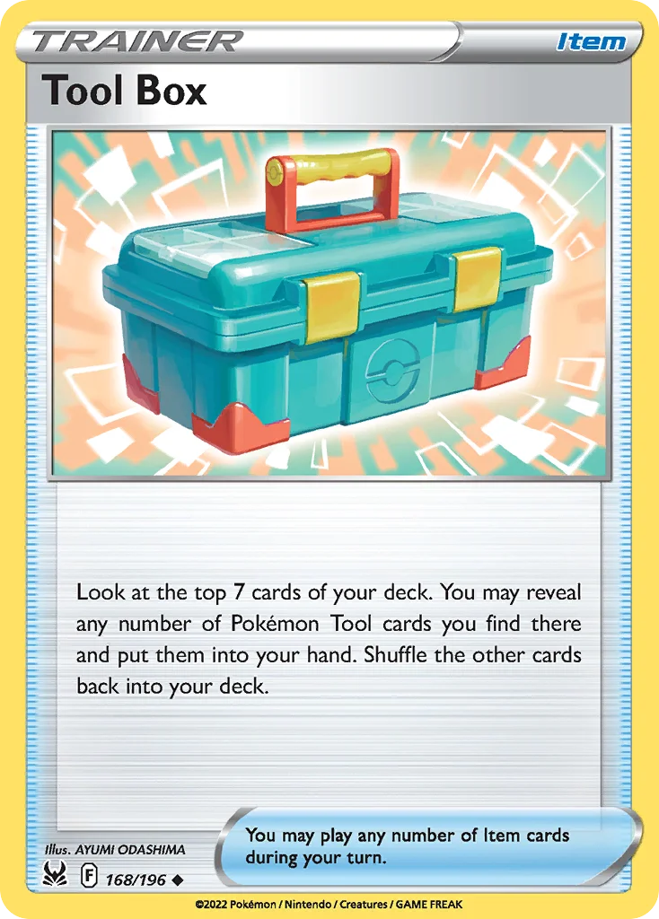 Tool Box Pokemon card