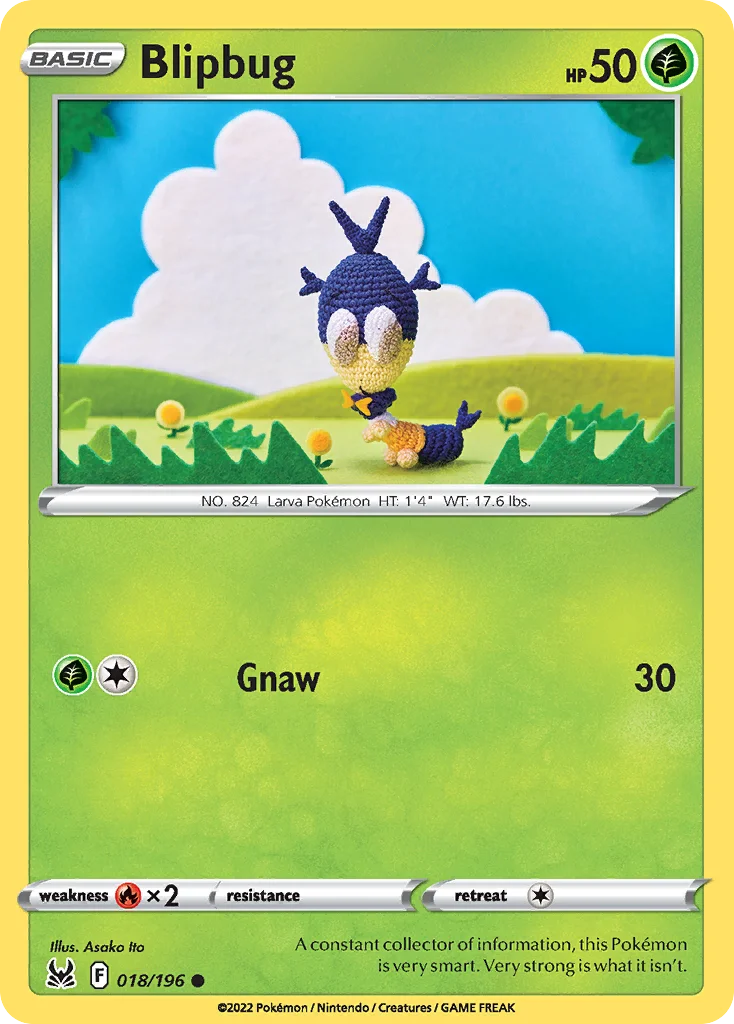 Blipbug Pokemon card