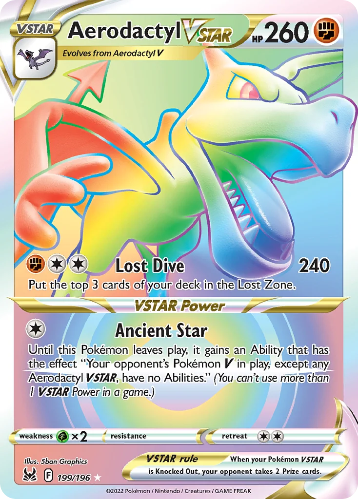 Aerodactyl VSTAR Pokemon card
