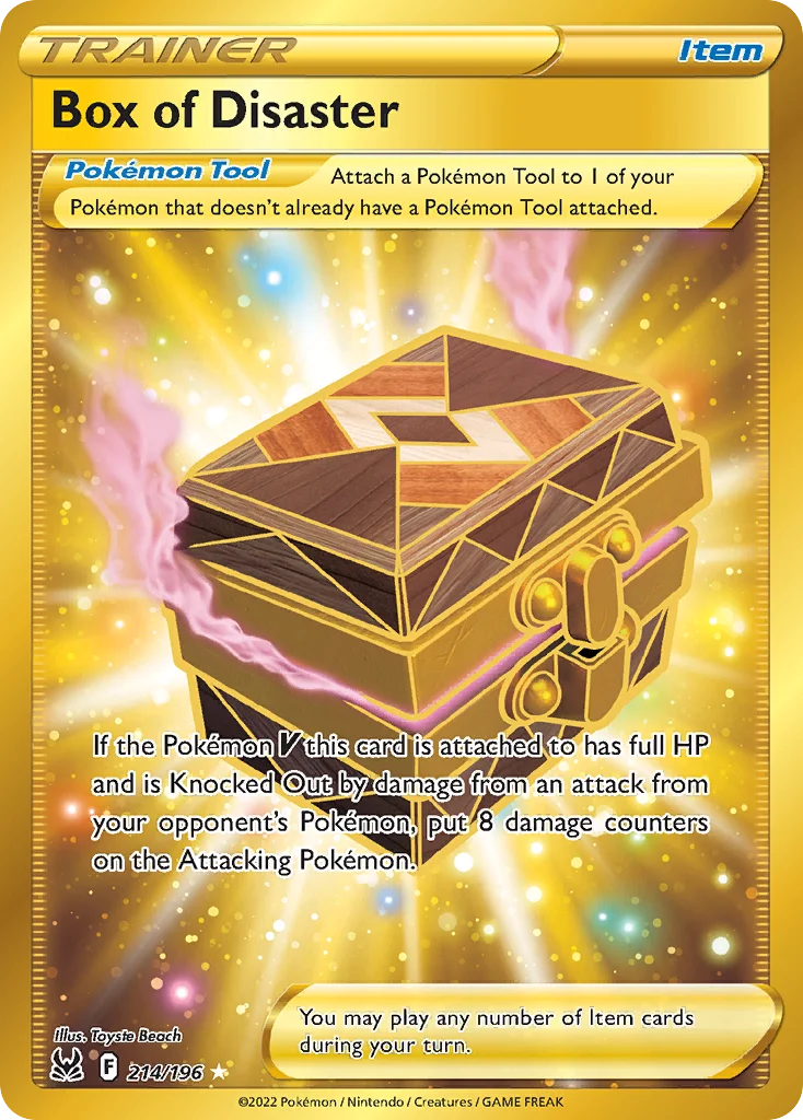 Box of Disaster Pokemon card