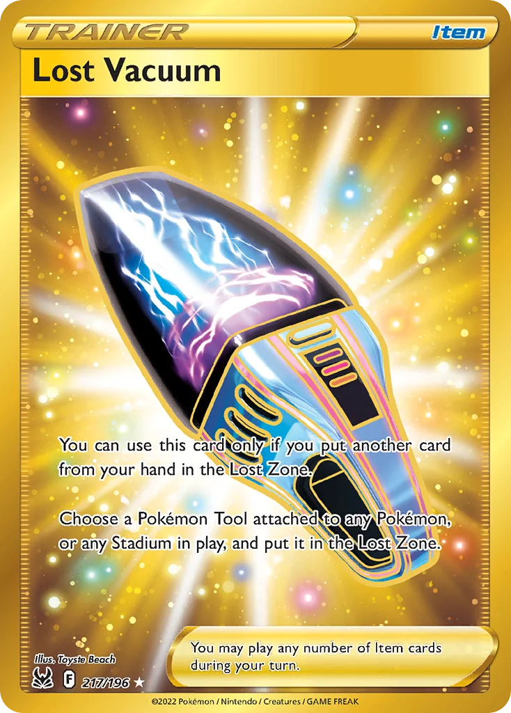 Lost Vacuum Pokemon card