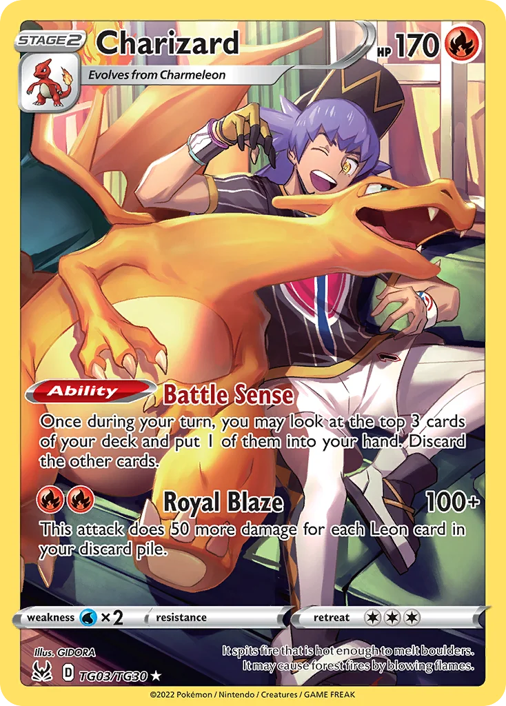 Charizard Pokemon card