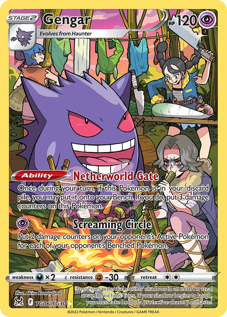 Gengar Pokemon card