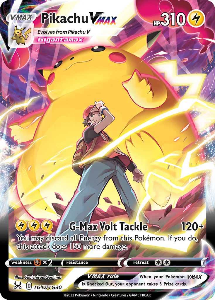 Pikachu VMAX Pokemon card