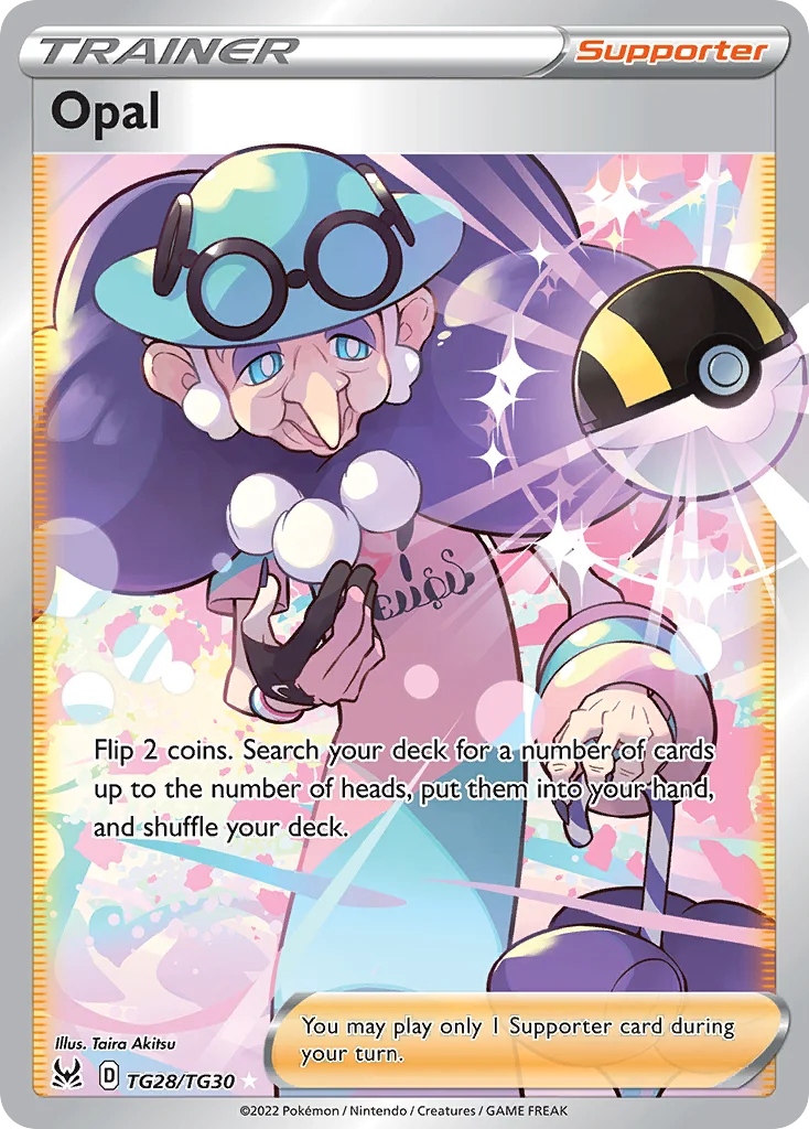 Opal Pokemon card