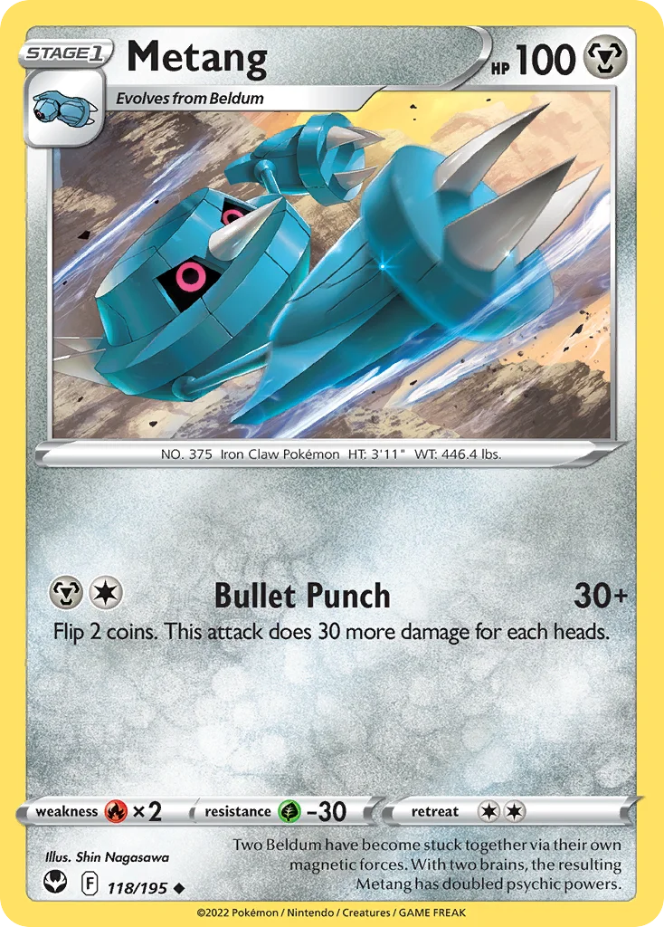 Metang Pokemon card