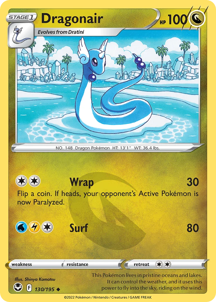 Dragonair Pokemon card