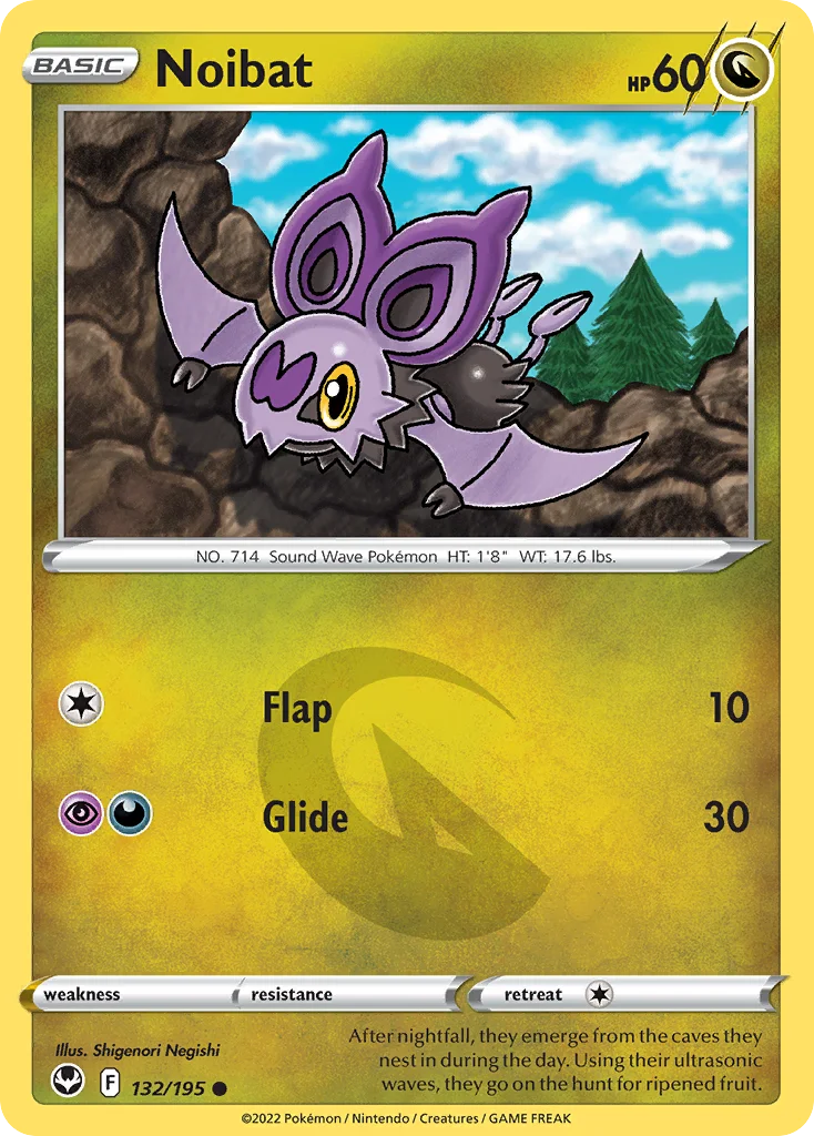 Noibat Pokemon card
