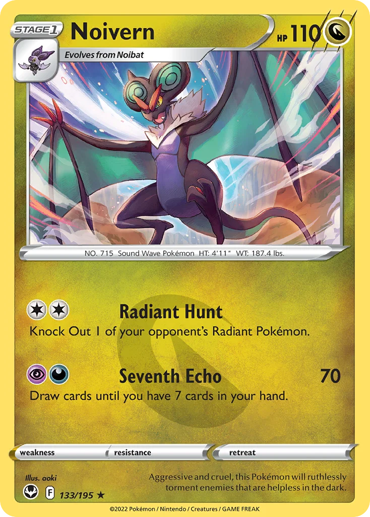 Noivern Pokemon card