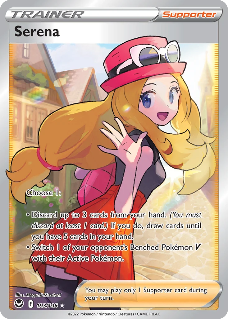 Serena Pokemon card