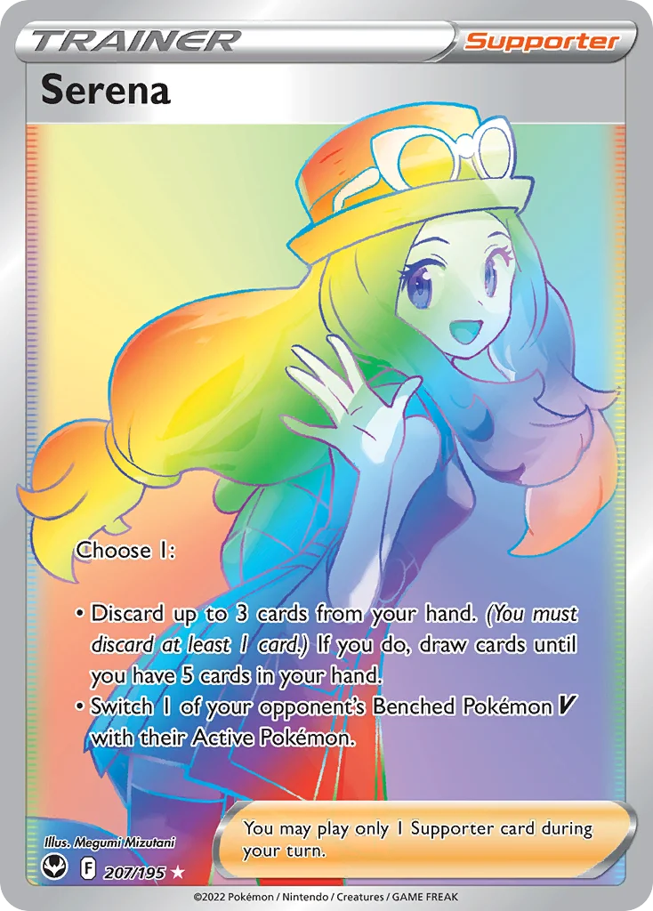 Serena Pokemon card