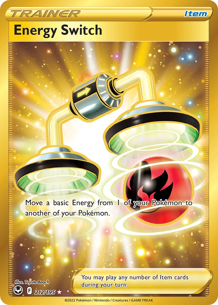 Energy Switch Pokemon card